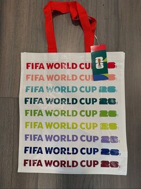 FIFA 2026 world cup bags recycled reusable tote NWT